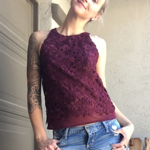 Express lace tank top - Picture 1 of 4